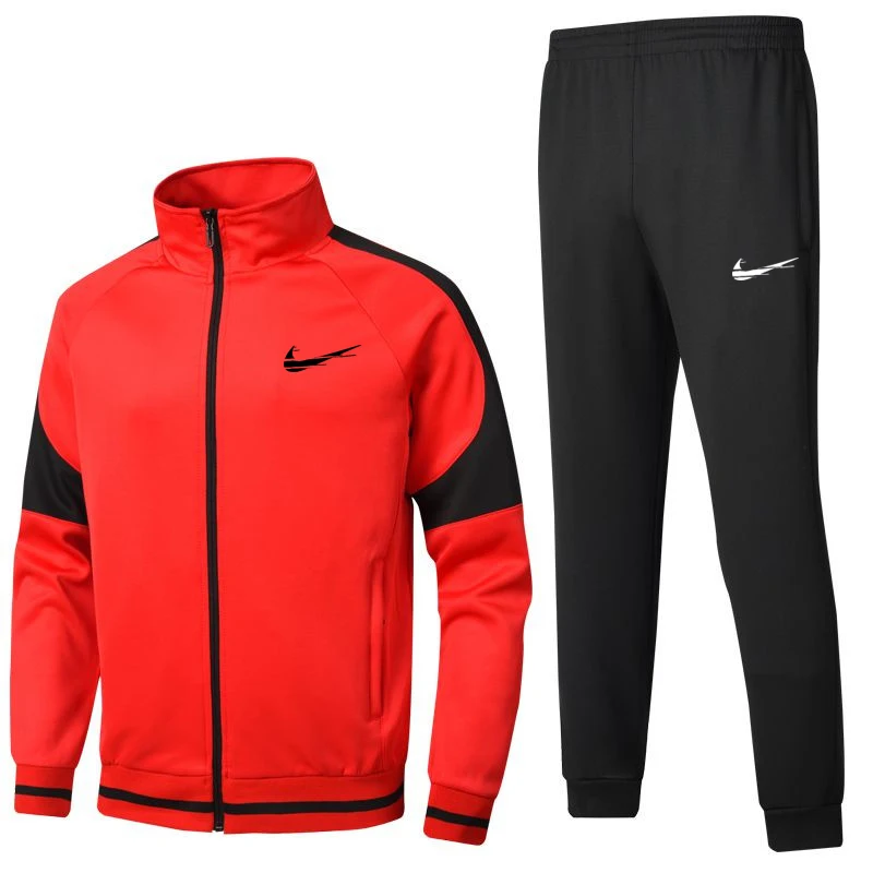 

Костюм спортивный мужской из свитшота на молнии и брюк