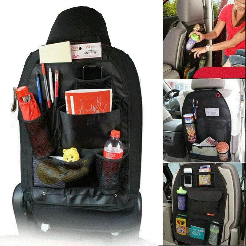 Мульти карманный защитный чехол на заднее сиденье автомобиля детский коврик для