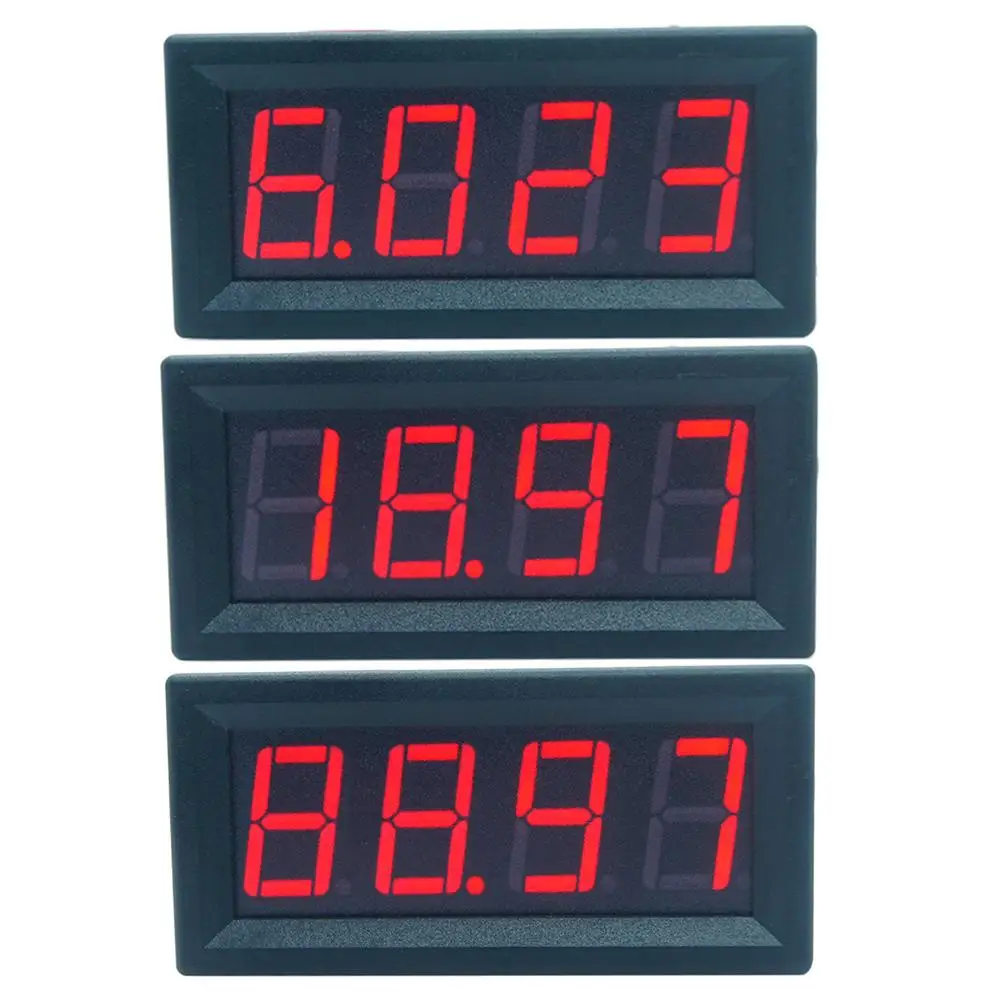 0-10A/50A/100A 0 56 дюймов Мини цифровой светодиодный дисплей 4 биты Амперметр Панель Amp