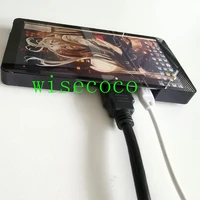 landscape mode 5 5 inch 19201080 fhd lcd portable monitor case capacitive touch panel raspberry pi