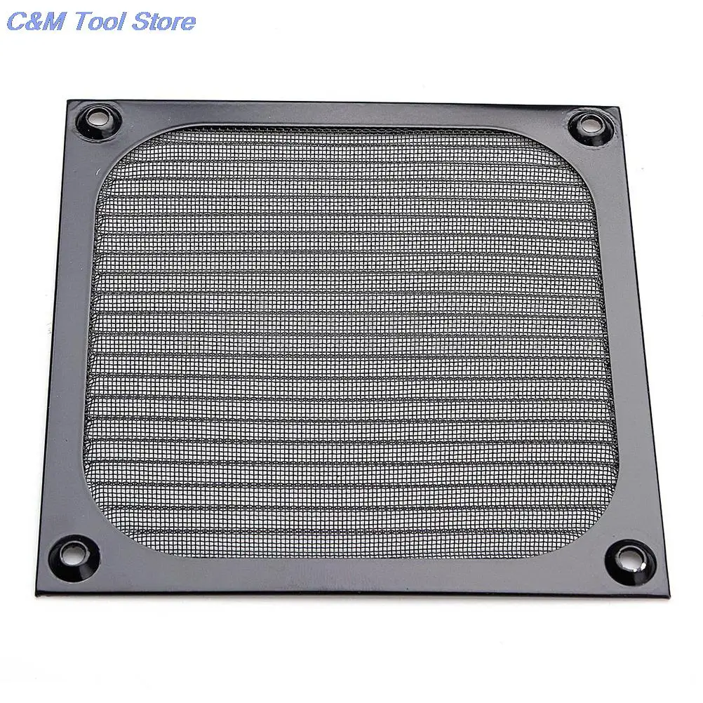 Новинка 120 мм алюминиевый защитный чехол для ПК с вентилятором компьютера