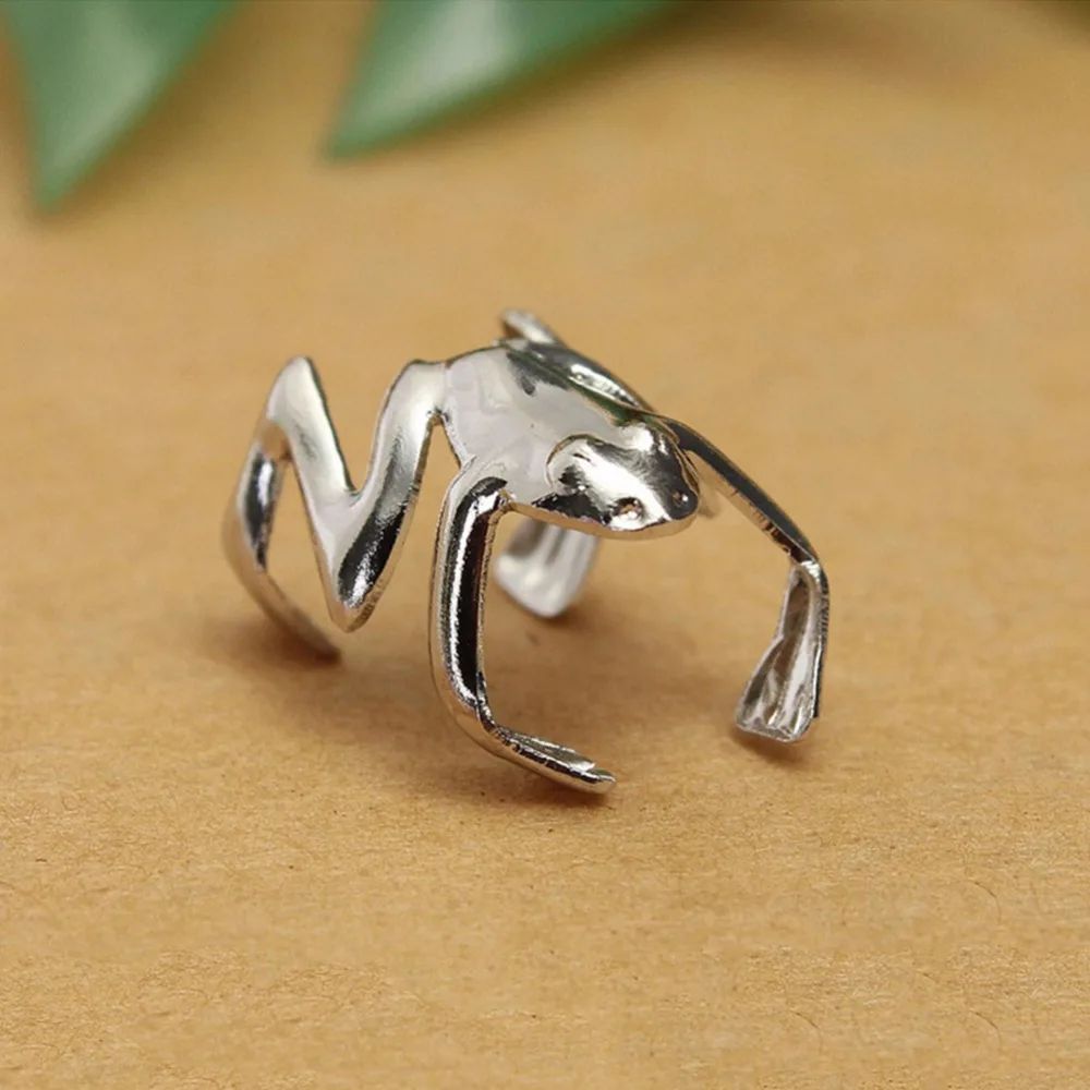 Серьги клипсы в стиле панк из сплава с золотым и серебряным покрытием 2