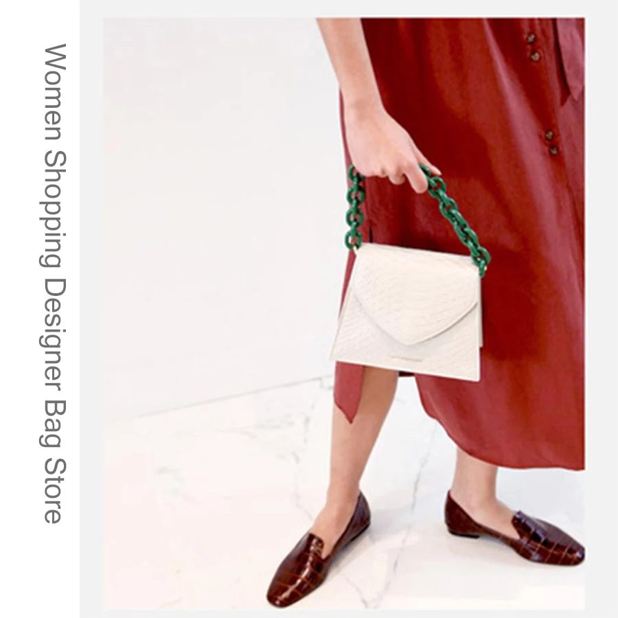 Винтажные роскошные акриловые сумочки женские сумки дизайнерская белая женская