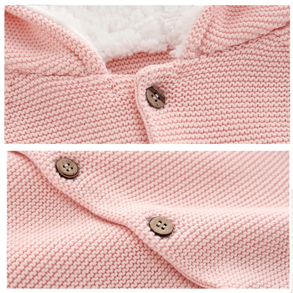 Зимний хлопковый свитер для мальчиков и девочек детская вязаная однотонная