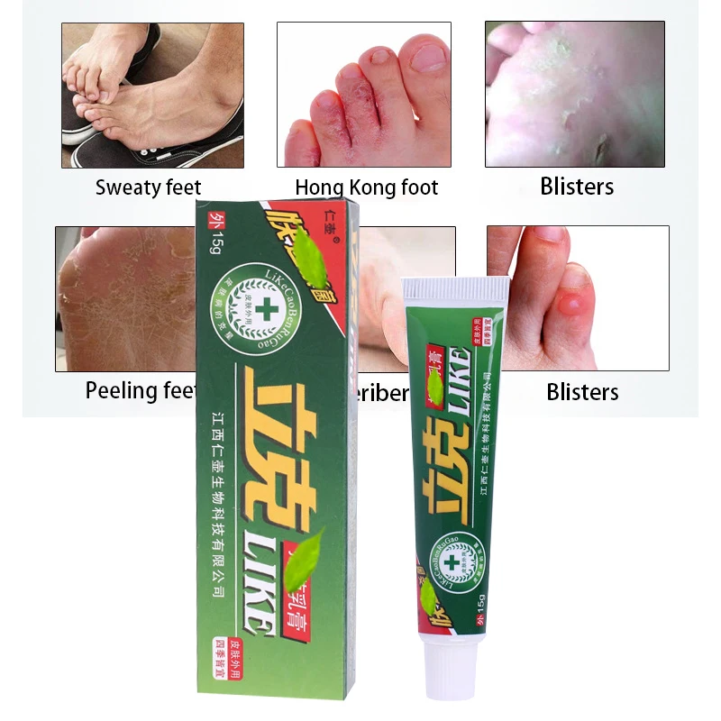 

Ointment, antibacterial, anti-itch, anti-stripping, remove odor, peeling, blisters, sweat, feet, foot care cream, body care