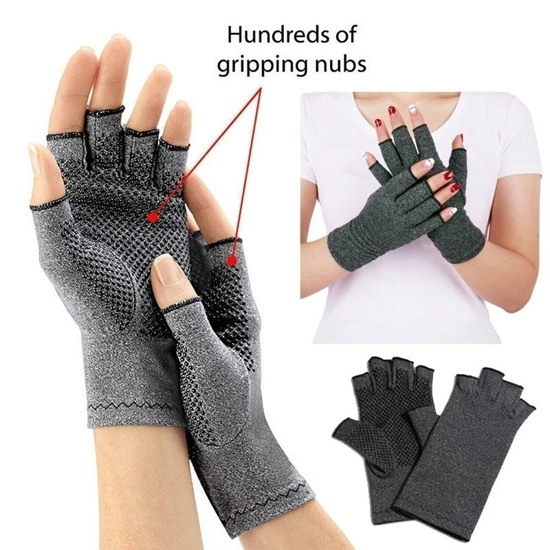 

1Pairs Winter Warm Arthritis Gloves Touch Screen Gloves Anti Arthritis Therapy Compression Gloves and Ache Pain Joint Relief