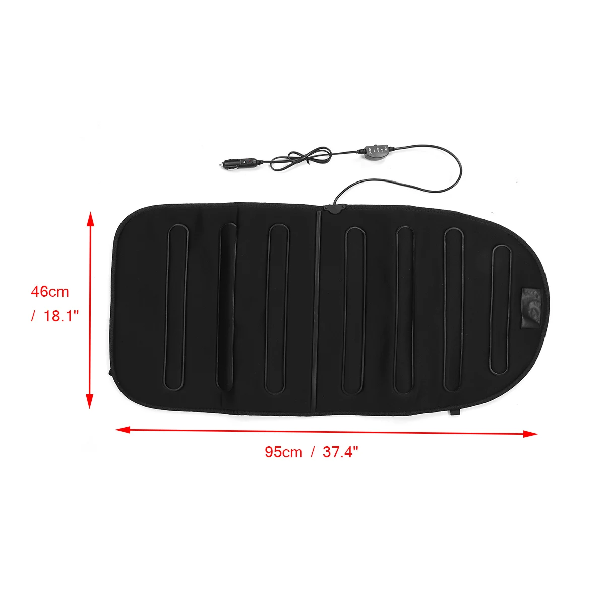 

12V Heated Car Seat Universal Automobile Heating Cushion Cover Seat Winter Warmer Cars Seat Heater Pad Interior Car Accessories