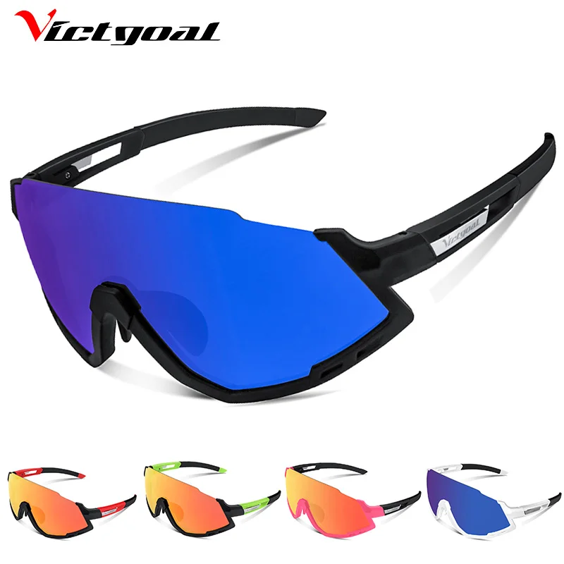 Мужские поляризационные очки VICTGOAL спортивные для езды на велосипеде MTB рыбалки