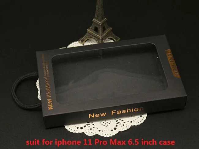 Черная коробка из крафт-бумаги для Iphone 11 Pro Max XS XR X 8 7 6 6S | Дом и сад