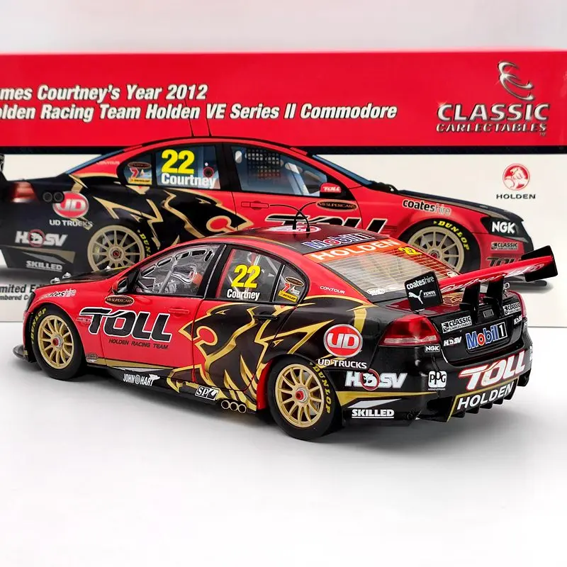 Классические 1:18 для H ~ lden гоночной команды Holden VE Series II коммодора Джеймс Кортни #22