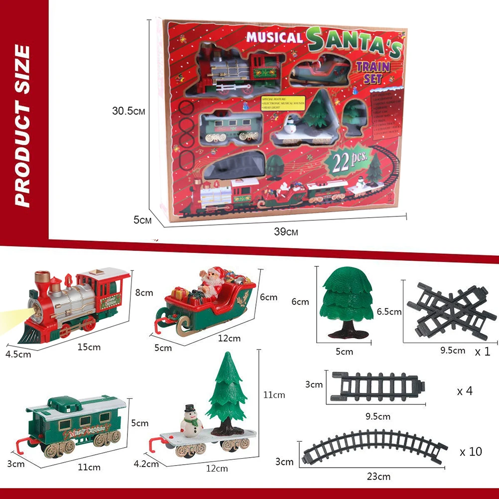 22 шт. набор поезда с музыкой и подсветкой|Наборы для сборки моделей| |