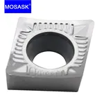 MOSASK CCGT 10 шт. 1204 0602 09T3 02 04 08 токарный станок с ЧПУ для обработки алюминия меди цветных металлов токарный индексируемый карбидный вкладыш