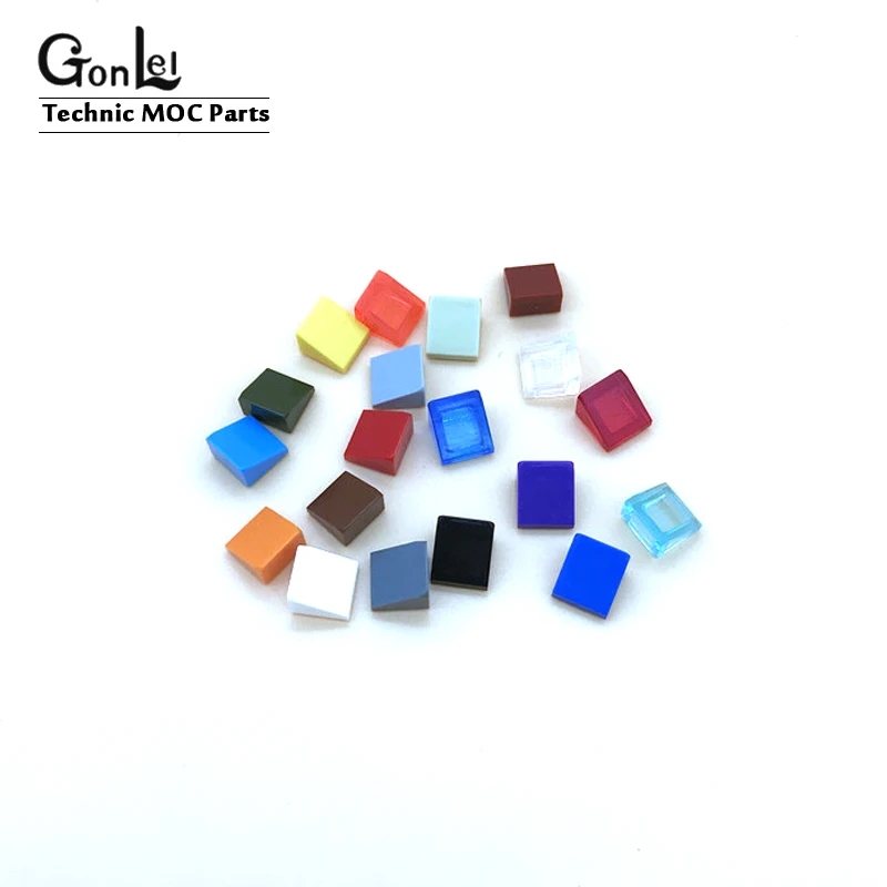 100 шт./лот запчасти для кирпича с наклоном 30 градусов 1x1x 2/3 (сырный склон) детали