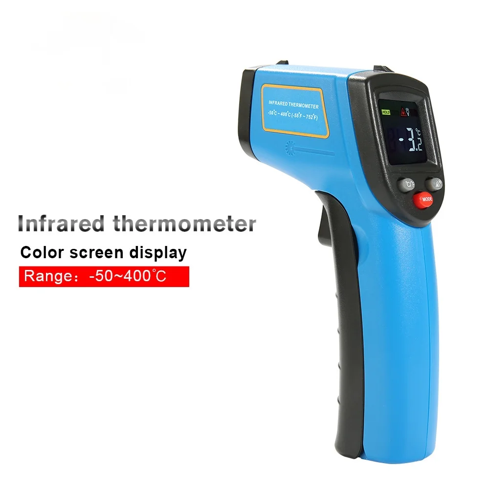 

Infrared Thermometer, Benetech Non-Contact Handheld Digital Pyrometer Laser Color Display IR