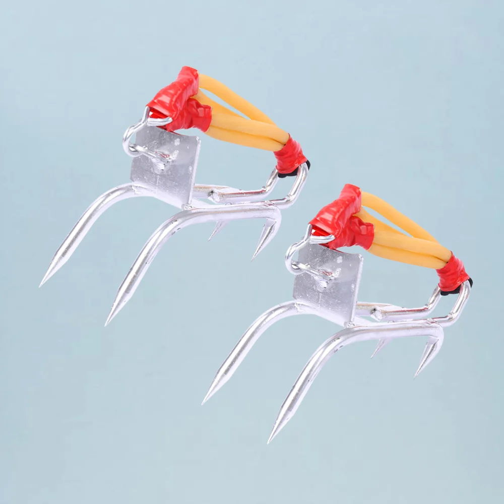 

1 Pair Carbon Steel Tree Climbing Utensil Set Safety Rack Pedal Elastic Double Rubber Rope Rescuing Belt for Forest Camping (Ran