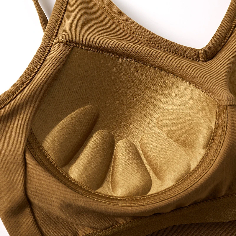 

Women's Tank-Top Built-in Bra Padded Tops For Women Push-Up Elastic Camisoles Camis Vest Tube Sexy Casual SA0905