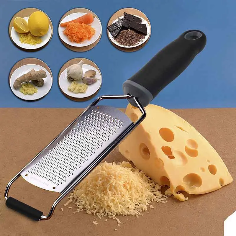 Lemon Zester Cheese Grater Multi-purpose Stainless Steel Sharp Vegetable Fruit Tool Manual Slicers Dropshipping | Дом и сад