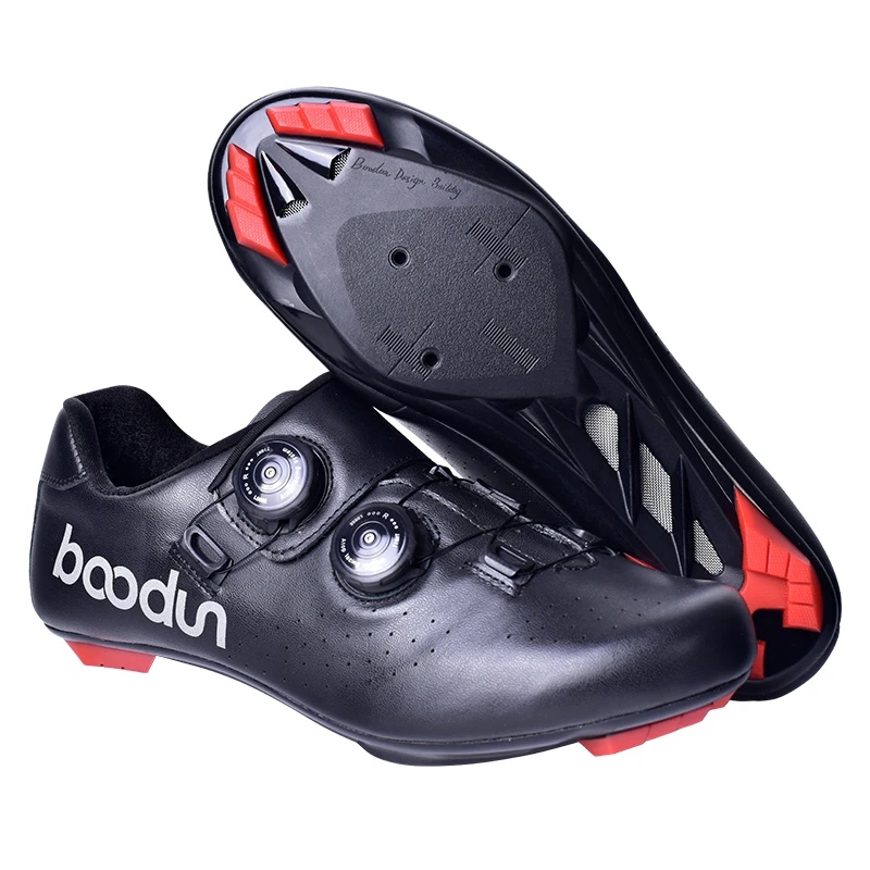 Новинка 2020 года Обувь для шоссейного велоспорта из кожи Ультралегкая дышащая