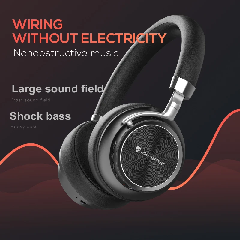 Беспроводные наушники HOLY SERPENT Bluetooth 5 0 для улицы объемная музыка гарнитура