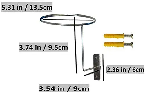 Настенные крючки для пальто и шляп стеллаж выставки товаров-Heavy Duty настенный
