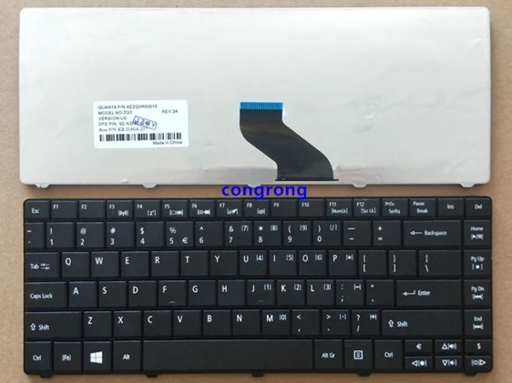 Английская клавиатура для ноутбука Acer Aspire E1 421 421G 431 431G 471 471G 451 451G EC США