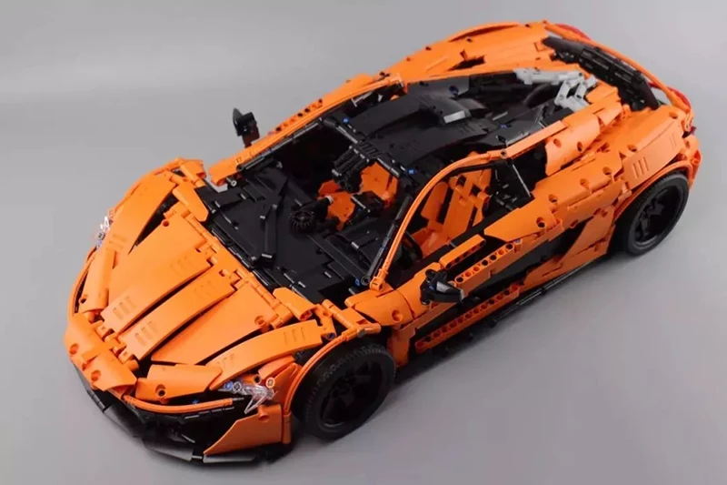 DHL 13090 Technic Car MOC-16915 McLaren P1 функция двигателя автомобильный набор строительных блоков Кирпичи 20087 детская Рождественская игрушка
