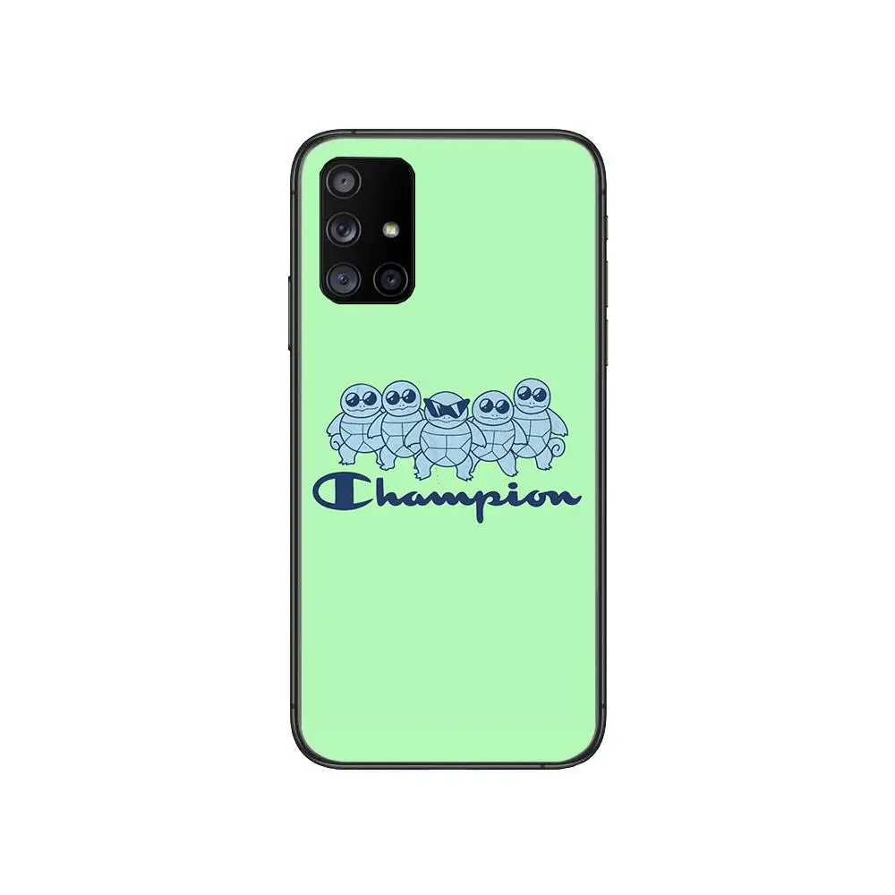 

American sports brand Phone Case Hull For Samsung Galaxy A 50 51 20 71 70 40 30 10 80 E 5G S Black Shell Art Cell Cove