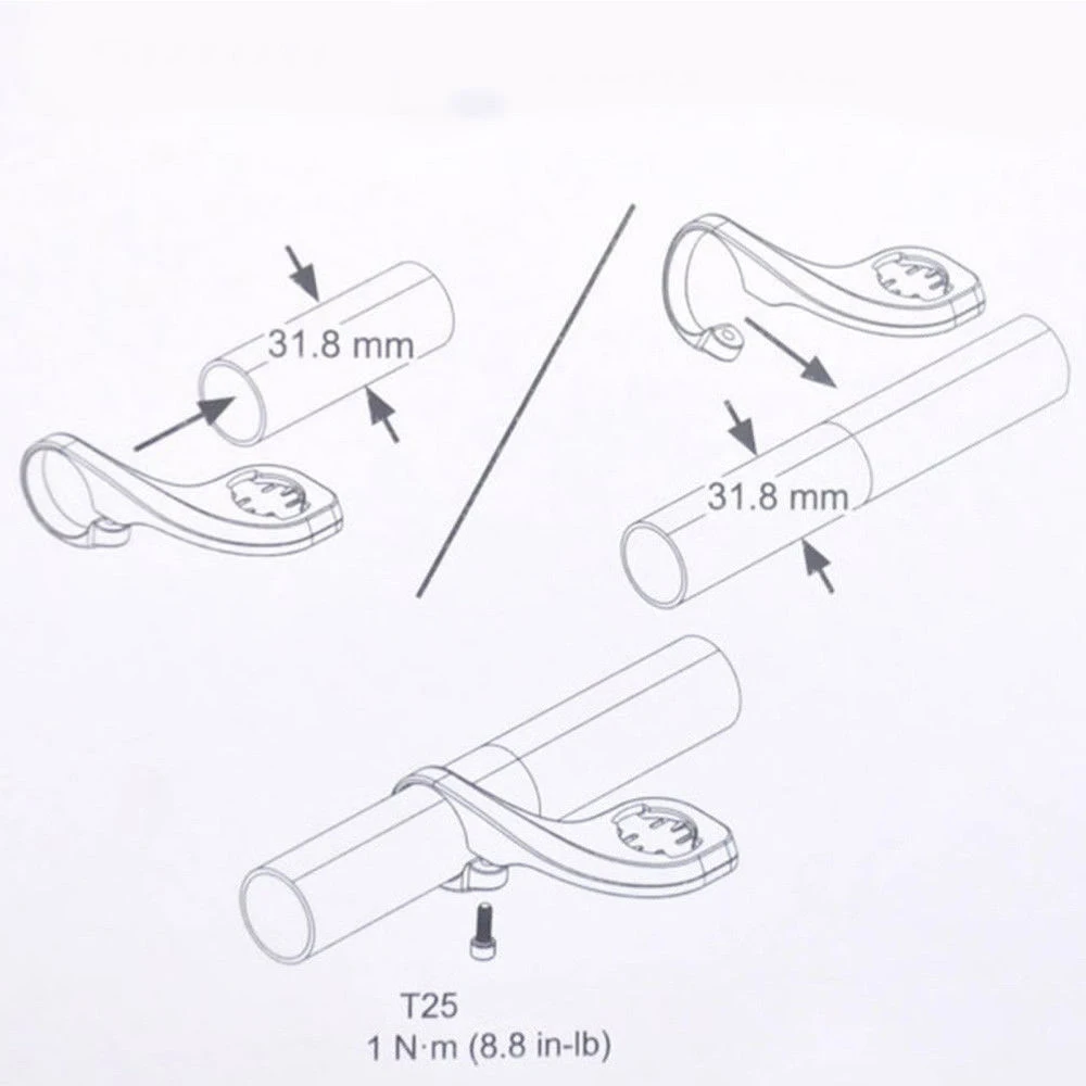 

High Quality MTB Road Bicycle Computer Mount Bracket Speedometer Handlebar Extender Bike Stopwatch GPS Holder 5 Colours