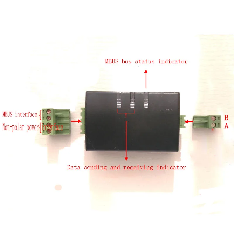 

Хост RS485 для MBUS, Прозрачная передача без спонтанного получения, самозащита с 20 автобусами, без изоляции