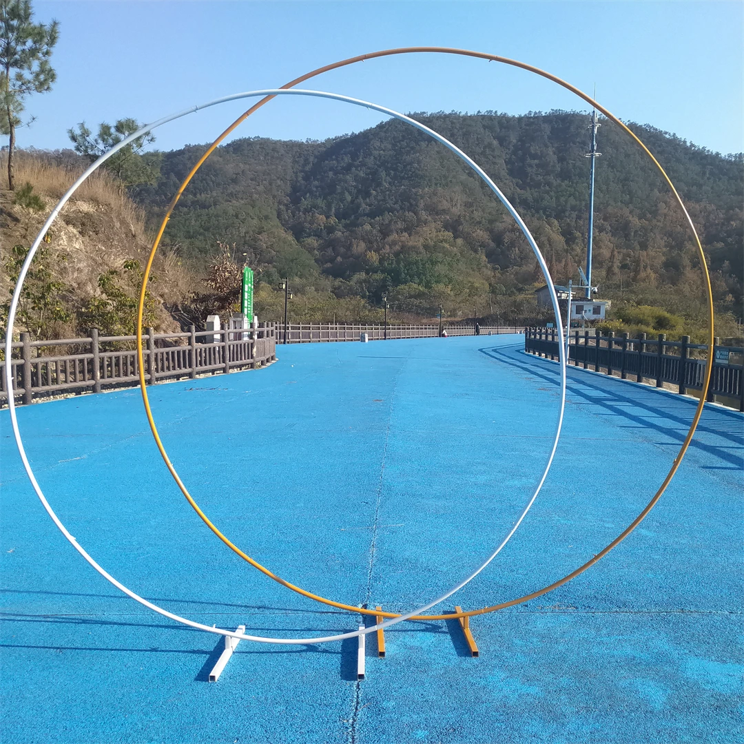 Железное кольцо Свадьба Арка фон реквизит красивый романтический открытый