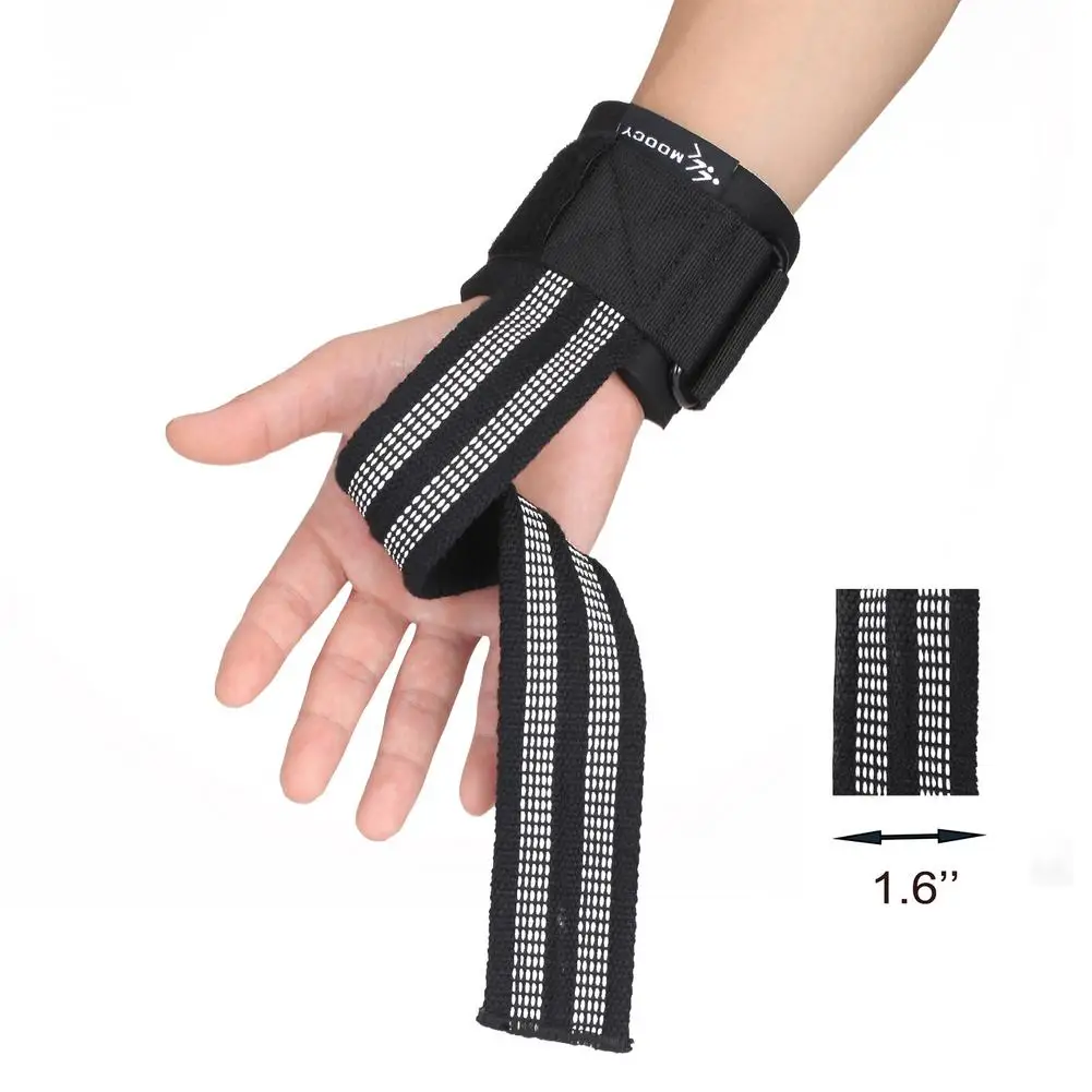 

Weight Lifting Straps Heavy Duty Soft Straps Adjustable non-slip breathable Strap reduce the burden wrist for Weight Training