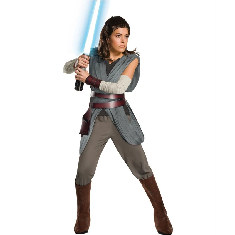 Женский карнавальный костюм джедая воина Рей| |