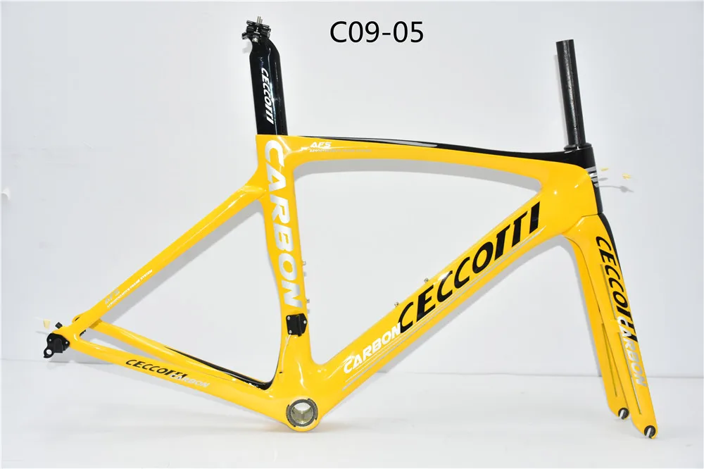 DC009 хорошее качество карбоновая рама для дорожного велосипеда Toray T1000 UD PF30
