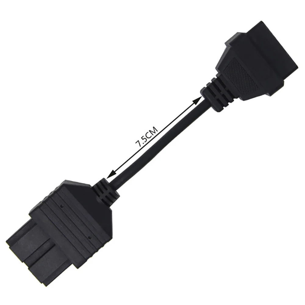 Диагностический кабель переходник с KIA 20 pin на OBD2 16 коннектор адаптер разъём