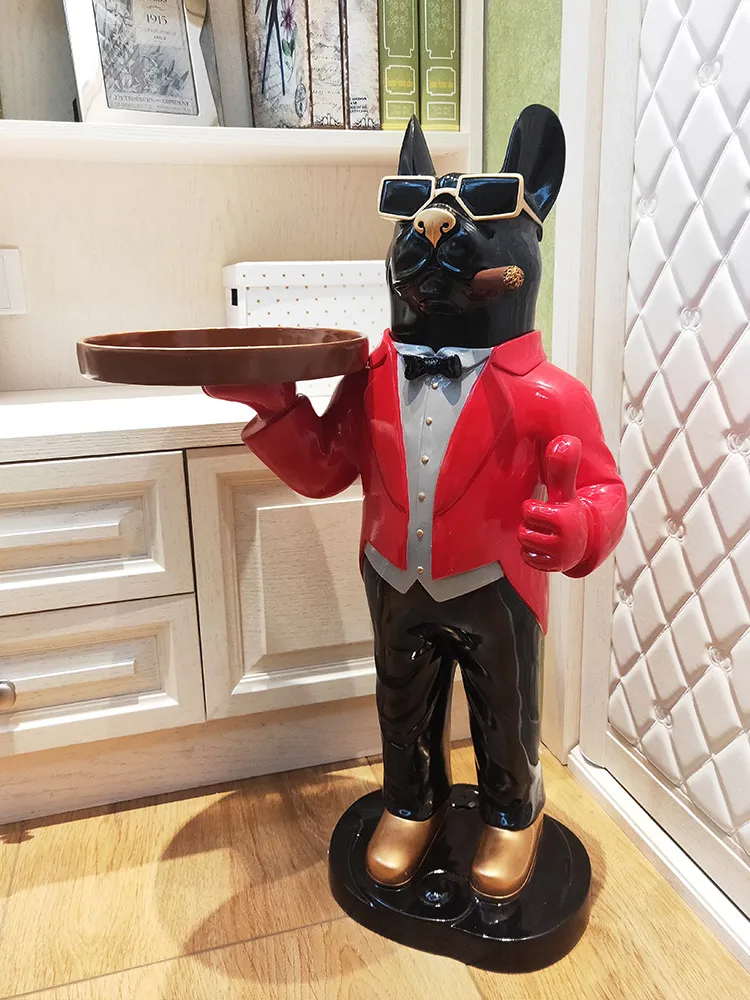 Роскошное украшение для пола в скандинавском стисветильник собаки домашнее