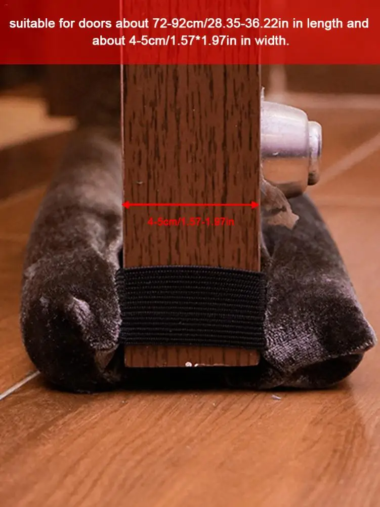 Пробка для двери под моющейся двусторонней дверью уплотнительная лента