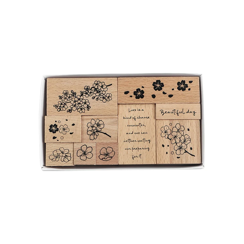 10 шт. винтажные английские декоративные штампы в виде лепестков | Дом и сад