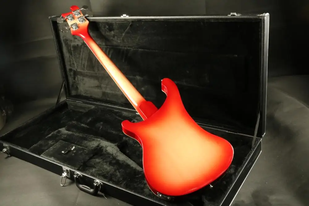 Высокое качество 4 струны электрогитары набор в шею cherryburst Жемчуг белый sharktooth