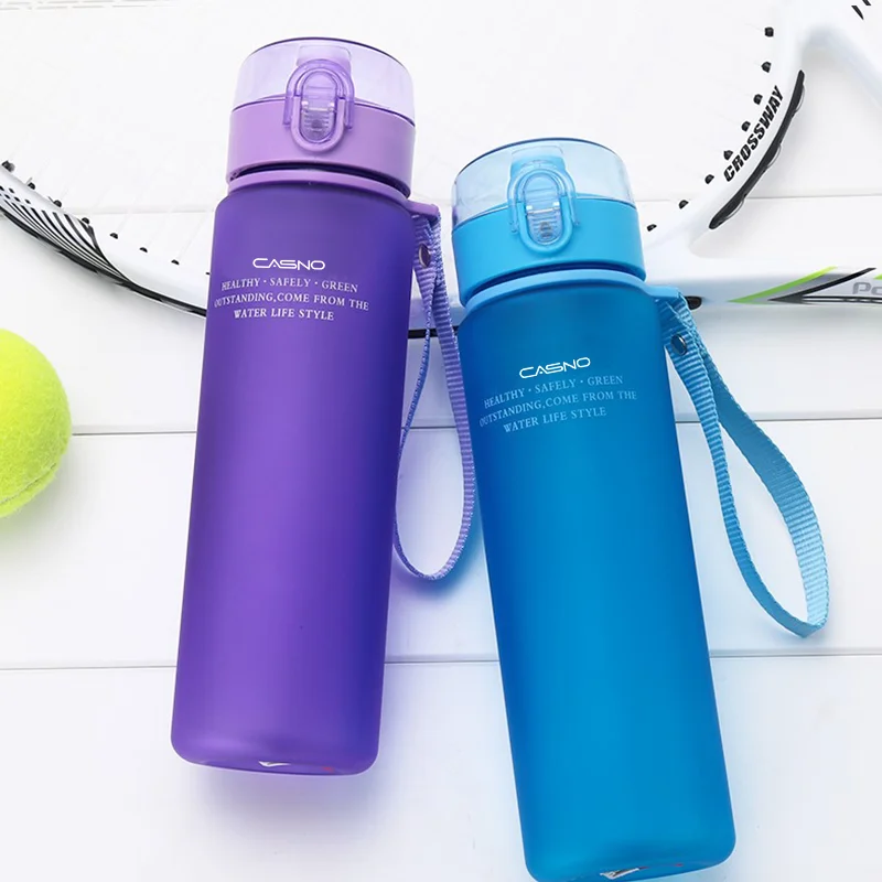 400/560 мл бутылка для воды большая емкость пластиковая кружка напитков герметичная