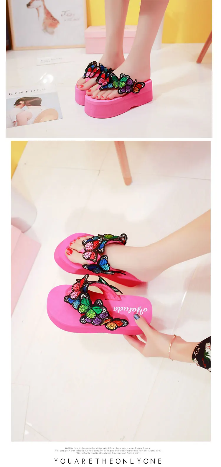 Sandalias mujer; коллекция года; шлепанцы; женские Вьетнамки; модные сандалии на танкетке; обувь на платформе; шлепанцы Zapatillas chinelo sandalia