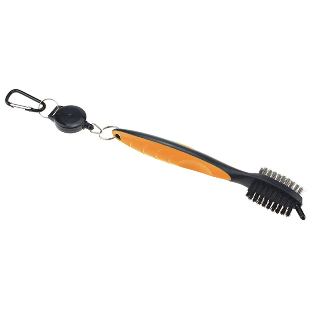 

Golf Club Brush 2 Sided Golf Pole Putter Double Sided Groove Cleaner Cleaning Brushes for Outdoor Golf Accessories