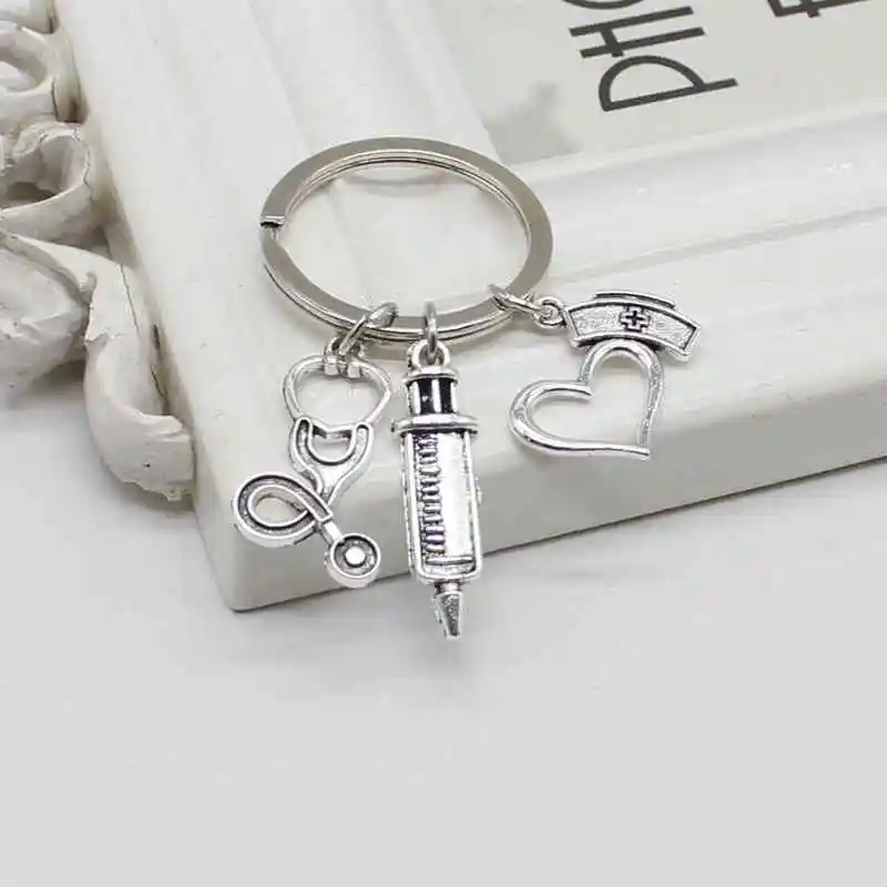 Очаровательная новая медицинская коробка Медсестры Медицинский брелок