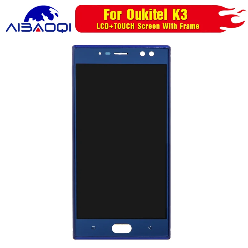 Для Oukitel K3 сенсорный экран+ ЖК-дисплей дигитайзер сборка+ рамка запасные части+ инструмент для разборки