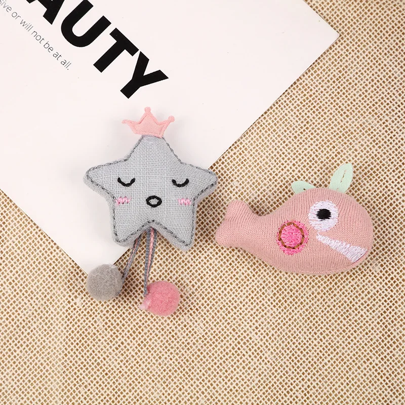 20 шт./лот мультяшная кукла &quotРыбка&quot кукольные нашивки с пятиконечной звездой