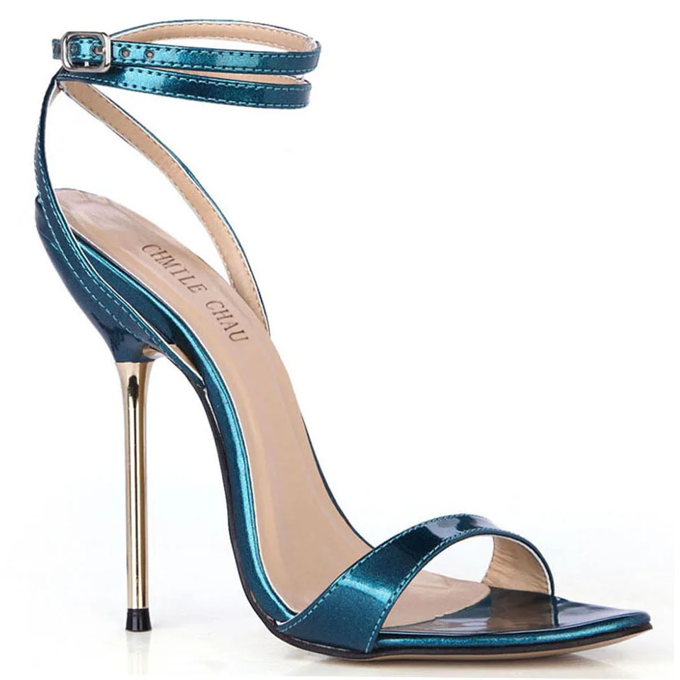 Пикантные вечерние Ремешок на щиколотке каблуке шпильке Для женщин туфли