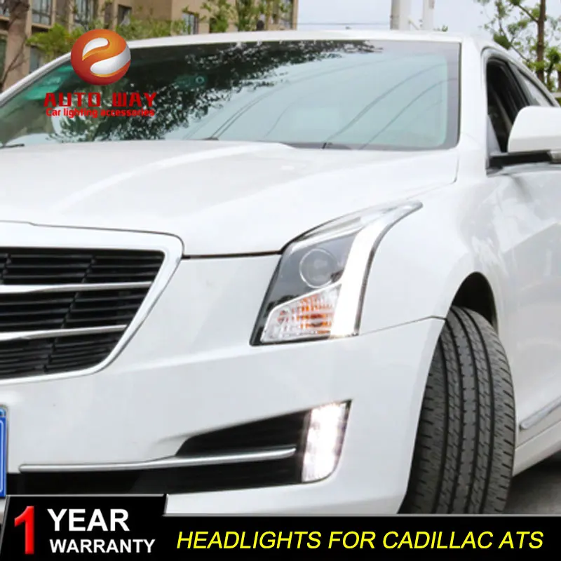 Чехол для стайлинга автомобиля Cadillac ATS 2014-2016 Автомобильные светодиодные фонари
