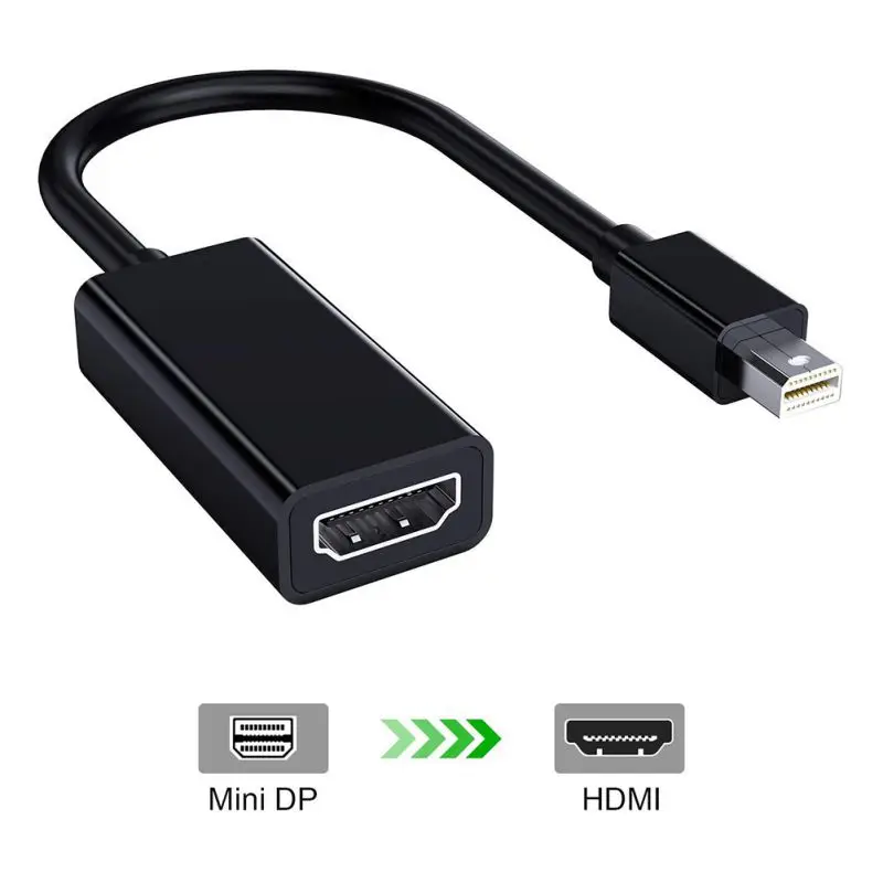 Переходник с Mini DP на HDMI мини переходник дисплеем порт дисплея для Apple Mac Macbook Pro Air