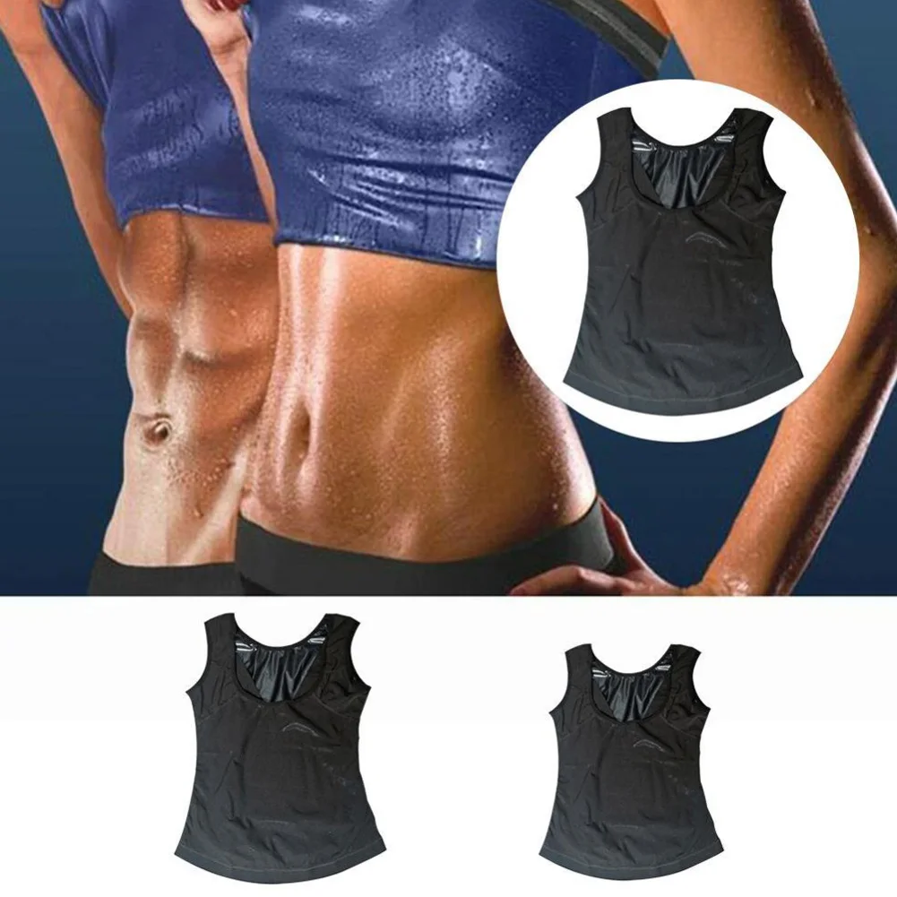

2021 Men/women Neoprene Sweat Sauna Vest Body Shapers Vest Waist Trainer Slimming Vest Shapewear Waist Shaper Corset for women