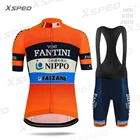 Командный комплект велосипедных Джерси 2021, мужская модель, Ниппо, вини, Fantini, Европа 2020, гоночная Униформа с коротким рукавом, летний велосипедный костюм для горных велосипедов