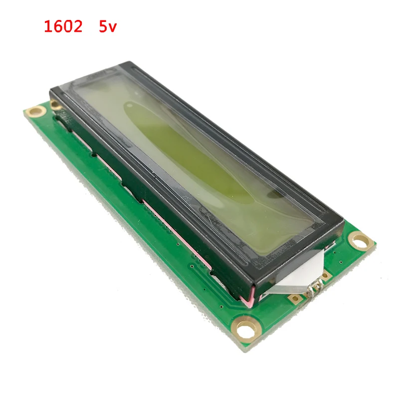 3,3 V 5V 1602 16x2 модуль ЖК-дисплея HD44780 привод желтый или синий экран IIC адаптер для SPI или paraller 51 STM MCU UNO проект - Цвет: Yellow green 5V